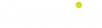 Paddie Logo Small (White)